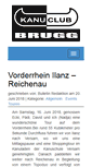 Mobile Screenshot of kanuclub-brugg.ch